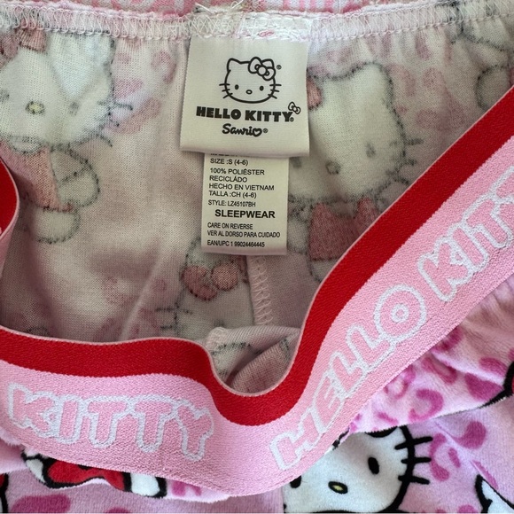 Sanrio Hello Kitty Pink Pajama Bottoms - Picture 3 of 3